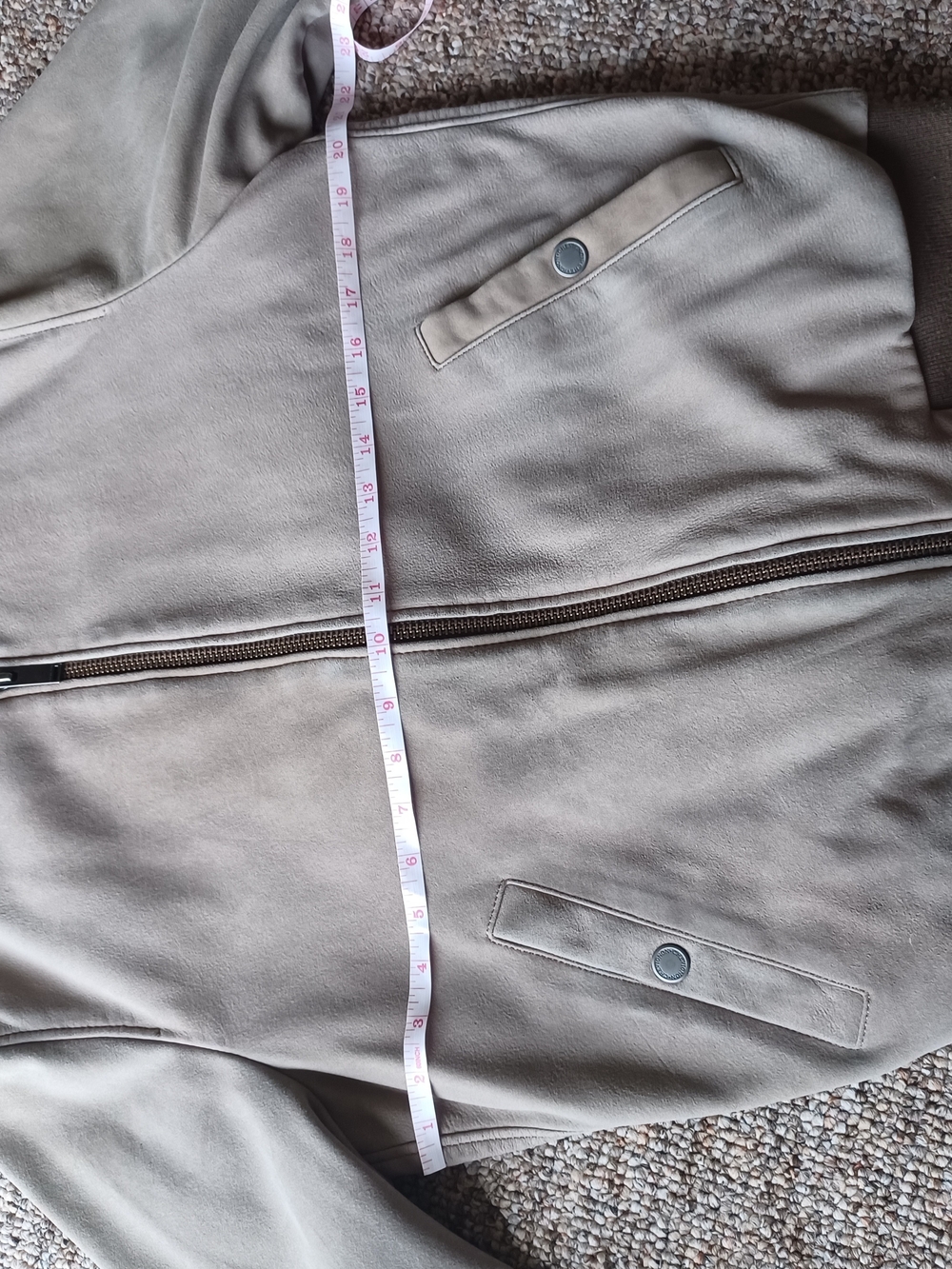 Chevignon Men's Taupe Bomber Jacket - Picture 8 of 13